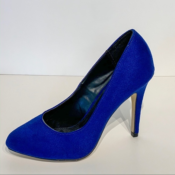 Rock & Republic Royal Blue Heel / Pump Sz 6 1/2 - Picture 4 of 8